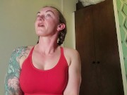 Muscle Girl Claudia’s Sweaty HIIT Workout - full vid in my stores! 6/16