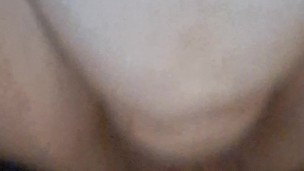 BBW rides huge 12 inch dildo