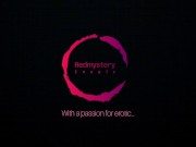 Girl pees under the table while waiting for takeaway food