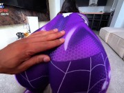 Spiderman X: Mary J Steals Miles Morales' Powers With Multiple Creampies!🕷️ 3/16