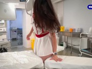 -Nurse, Did u Stuck? Oh ill HELP! Cowgirl and Rough Doggy 2/16