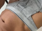 BATHROOM MUSCLE MASTURBATION DECHIRE BOXER