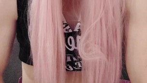 Pink crossdresser slut