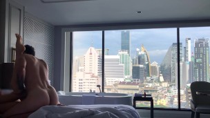 Young Busty Get Fucked By Rich Old Man In Bangkok Luxurious Hotel