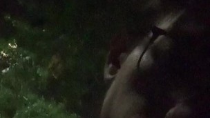 Naked public masturbation