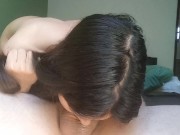 Good girls enjoy their training. deep throat my little bitch gagging and swallowing cum 1/16