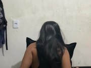 Sentei gostoso no pau do meu marido , o safado no final gozou tudo dentro. 1/16