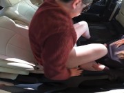 バレーボールの練習前にチンポをしゃぶって中出しされる人妻 16/16