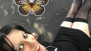 Goth billionaire tgirl