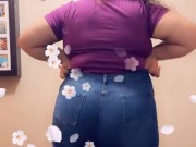 Pulling my pants up!!