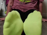 A tour of All my different colored smelly stinky sweaty ankle socks 13/16