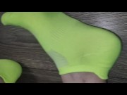 A tour of All my different colored smelly stinky sweaty ankle socks 15/16