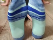 A tour of All my different colored smelly stinky sweaty ankle socks 2/16