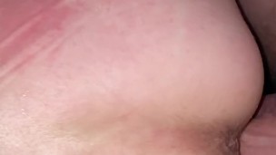 Boss cuming on my ass