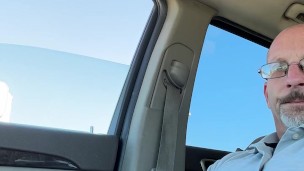 Jacking off in public