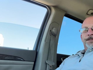 Jacking off in public