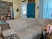 My wife watches me fuck her stepsister!!! 4/16