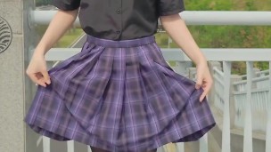 【伪娘】黑丝天桥露出（完整版Patreon）