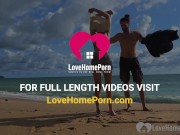 We took a day off to stroll through the beach completely butt naked. 2/16