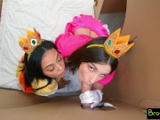 Chanel Camryn & Bianca Bangs Tag Team Stepbro With A Boo Hole Surprise - S34:E2 8/16