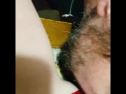 4k Watch me get my panties ripped off get off while I get ate out finished cum on my pussy 1/16