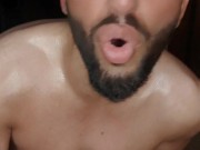 BIGGEST COCK ON PLANET JERKING OFF ON YOUR MOM HORNY MOUTH 12/16