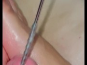 Fucking besties cock with sounding rod until he cums. - Screenshot 16 of 16 - Sounding