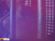 Sexy stripper licks and destroys her client tight asshole with a big strapon 12/16