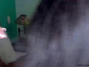 Gamer girls turn off the game to have a hot threesome