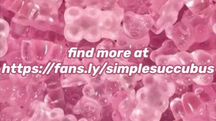 Messy Clown Girl Dildo Blowjob // SimpleSuccubus