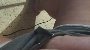 My fiance rubbing my belly cause i was in pain red point ....