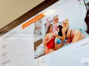 PRIVADO CALIENTE! Colombianas deliciosas se comen frente a una cámara webcam. 4/16