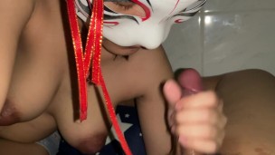 น้องเมียขี้เงี่ยนปลุกพี่ชายอมควยแต่เช้า