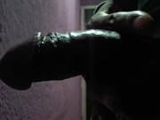 Locker Room Handjob cums