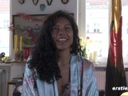 Ersties - Caroline Makes Herself Feel Good on the Patio 3/16