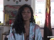 Ersties - Caroline Makes Herself Feel Good on the Patio 5/16