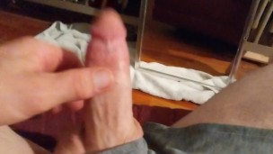 Playing with my hard dick