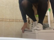 Boy Wearing High Socks , Ankle Socks Masturbate