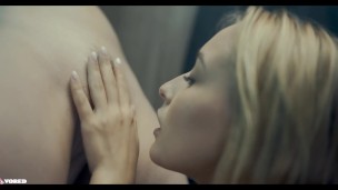 Horny Blonde Girl Seduces Brunette At Dressing Room - Hot Lesbian Sex Before Unbirth VORE TRAILER