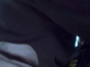 REAL TINDER DATE! Real stranger fucks my throat and pounds my pussy in my backseat in public 3/16