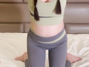 No.11 瑜伽裤震动自慰，粉穴屁股，大量潮吹，上演湿身诱惑。 4/16