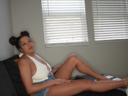 Slutty Thick Stepsis Gives Her Stepbro A Sloppy Blowjob To Help Him Get Over His Ex (Facial) 1/16