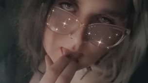 Your Trans Goth Girlfriend Exposes Herself and Talks Dirty