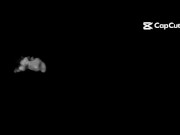 Rubbing my pussy and sitting on the console