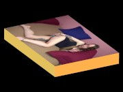 Innocent coed Melanie Sugar is fucking her tight twat 1/16