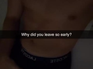 Snapping my ex after seeing him at the gym