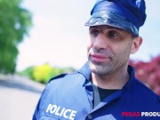Pegas Productions - A Belle Milf Black aux Grosses Boules Fourrée par la Police 2/16