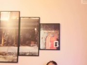 LongJohn0Hara fucking a obsession flesh light while lying on the bed frontwards 3/16