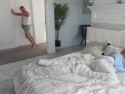 Cherry Kiss Gives A Ball Licking Deepthroat Blowjob And Hardcore Anal Sex With Her Roommate Charles 1/16