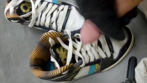 Fucking Adidas Hardcourt and NMD, jerking off on Osiris Bronx